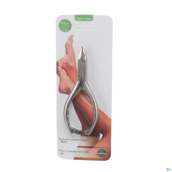 Packshot Nageltang Ingegroeide Nagels Vitry Inox