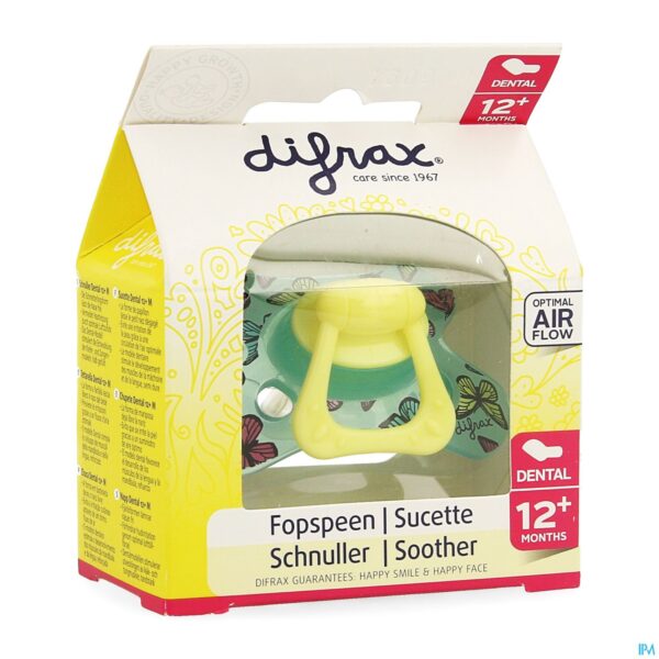 Packshot Difrax Fopspeen Dental Semi Filled 12m+ 346