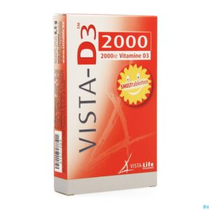 Packshot Vista D3 2000 Smelttabletten 60