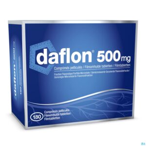 Packshot Daflon 500 Filmomh Tabl 180 X 500mg