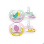 Productshot Philips Avent Fopspeen +0m Air Collection Girl 2