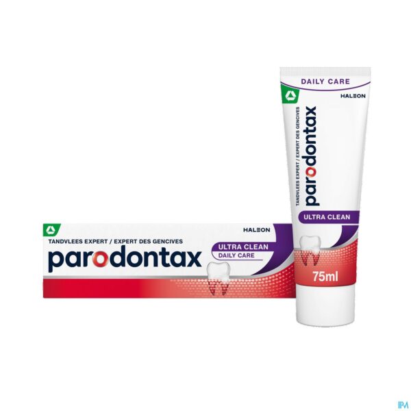 Productshot Parodontax Ultra Clean Tandpasta 75ml