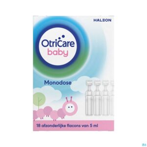 Packshot Otricare Baby Monodose Zoutoplossing 18x5ml