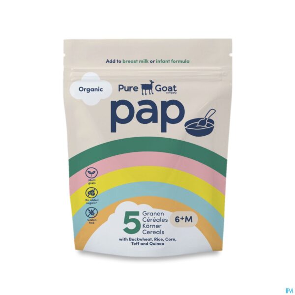 Packshot Pure Goat Bio Pap 5 Granen +6m