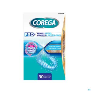Packshot Corega Pro Beugels & Bitjes Tabl 30