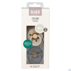 Packshot Bibs 2 Fopspeen Symmetric Duo Sand/iron 2