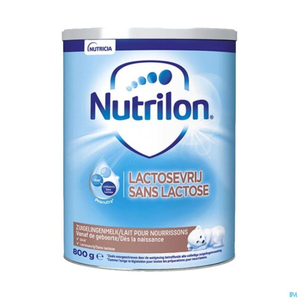 Packshot Nutrilon Z/lactose Pdr 800g
