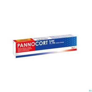 Packshot Pannocort Creme Derm 1% hydrocortisone  X 30g  